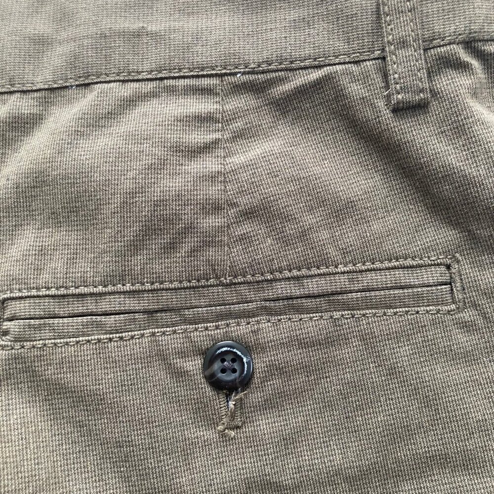 Banana Republic Waist 29 Relaxed Tapered Fit Ankle Pants Pleated Trousers - Picture 7 of 10